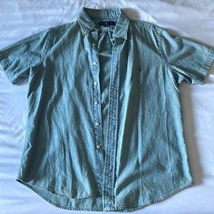 Ralph Lauren Denim Short-Sleeve Button Down